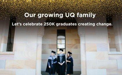 After more than a century of graduations, Queensland’s largest university is celebrating a major milestone this December: 250,000 graduates.